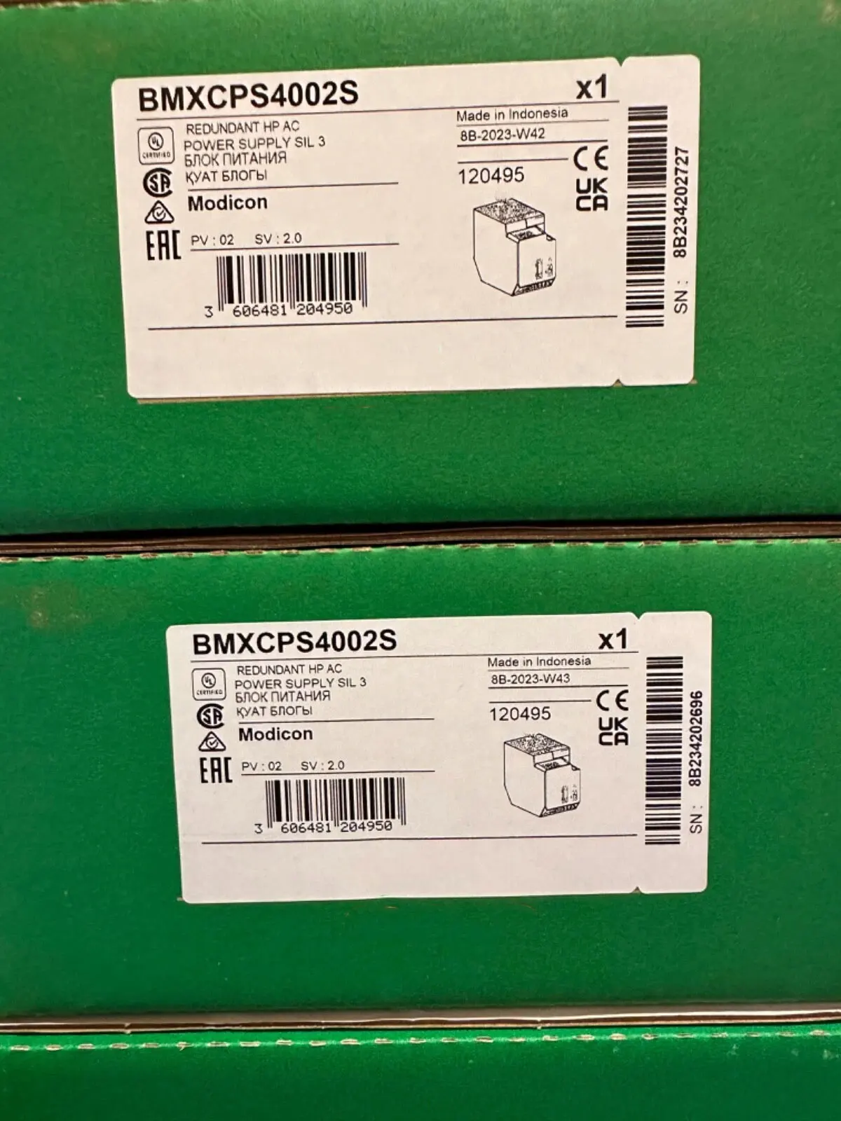 

Brand New BMXCPS4002S BMXCPS3522S BMXCPS4022S One Year Warrant