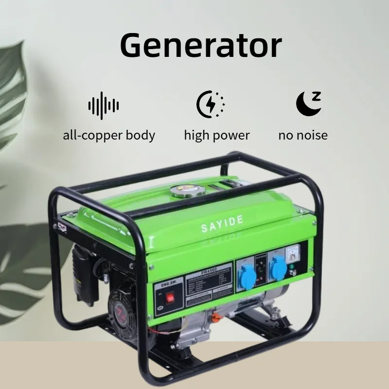 

Inverter Generators Portable Camping Electricity Factory Direct Salespetrol Generator Noiseless Quiet and Lightweight Silent
