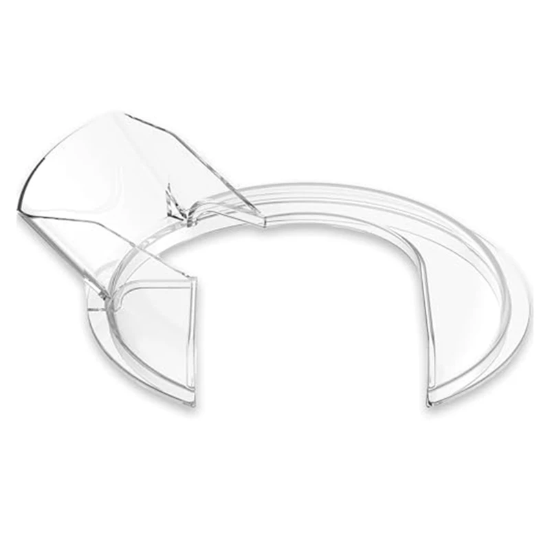 Escudo de vertido Escudo de seguridad transparente para tazón mezclador Kitchenaid de 4,5-5 cuartos, para batidoras con cabezal inclinable Kitchenaid Aid
