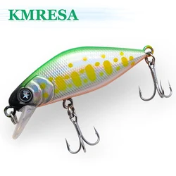 1Pcs 50mm 4.3g Pesca Jerkbait Lure Sinking Minnow Fishing Lures Hard Bait Black Minnow Wobbler Fishing Tackle