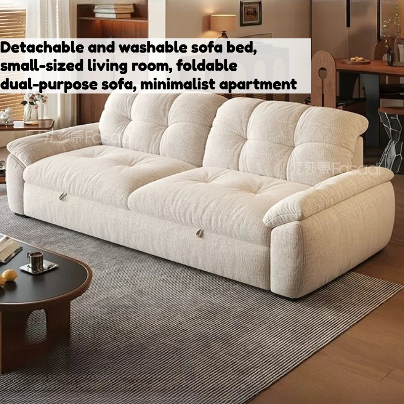 

Luxury Folding Sofa Bed Multifunctional Apartment 3 Seater Nordic Sofa Bed Single Simple Apartment Bankstellen Home Accessories