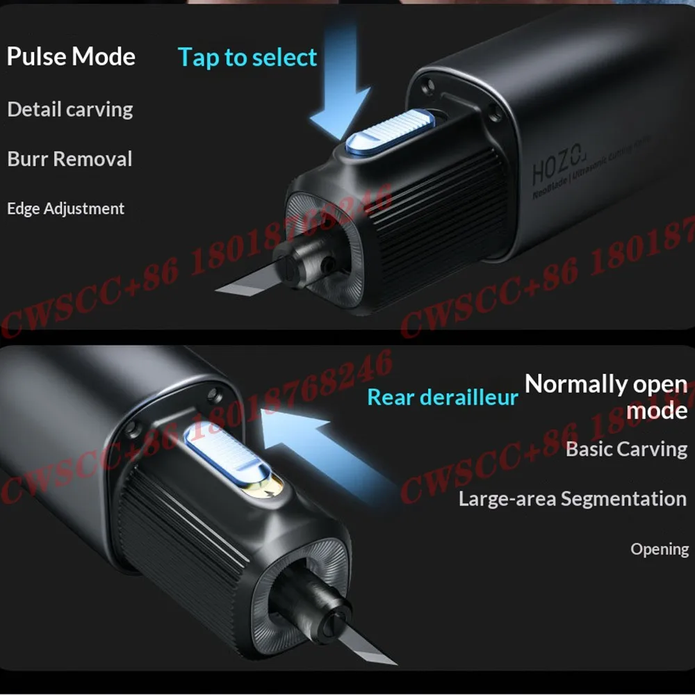 

40kHz Wireless Ultrasonic Cutting Knife Handheld Portable Multi-purpose Carving, Cutting, 3D Printing, DIY Power Tool
