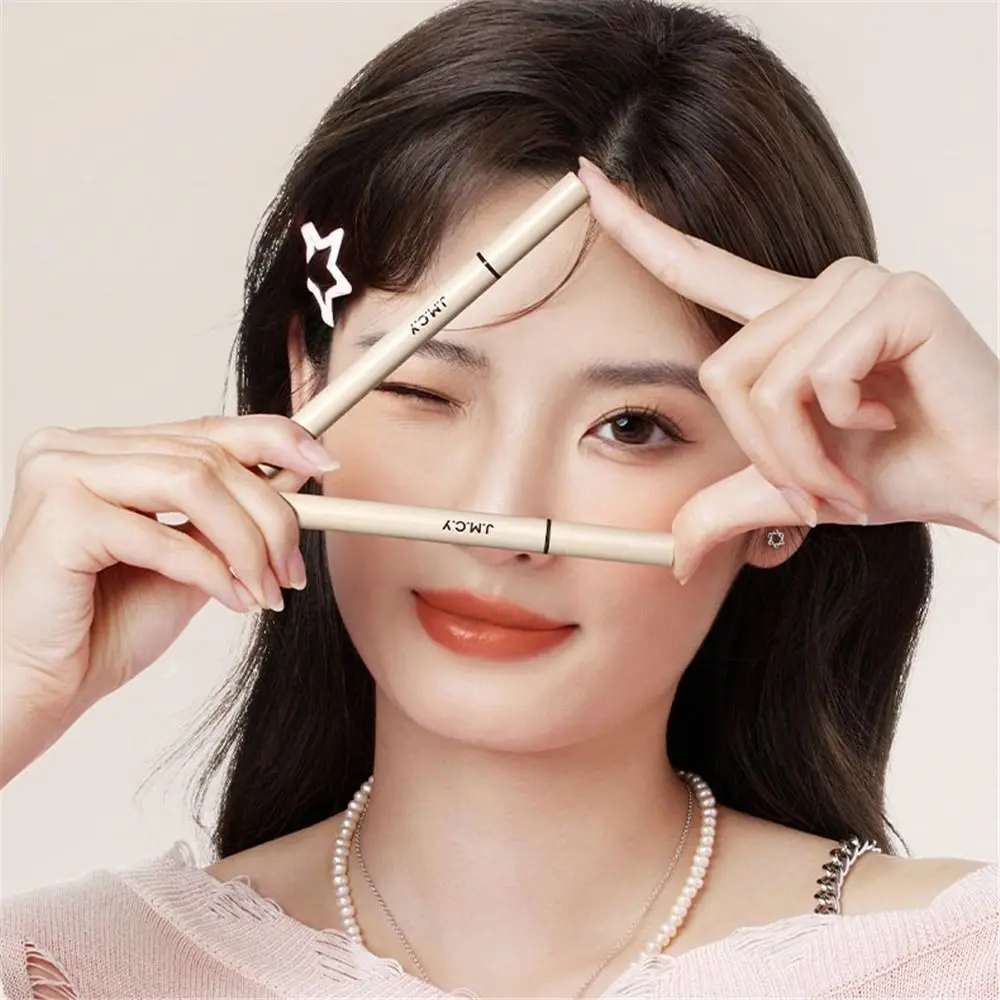 25 °   カーブチップリキッドアイライナー 汚れ防止 極細アイライナー 長持ち 耐汗性 ブラックアイライナーペンシル 女性用