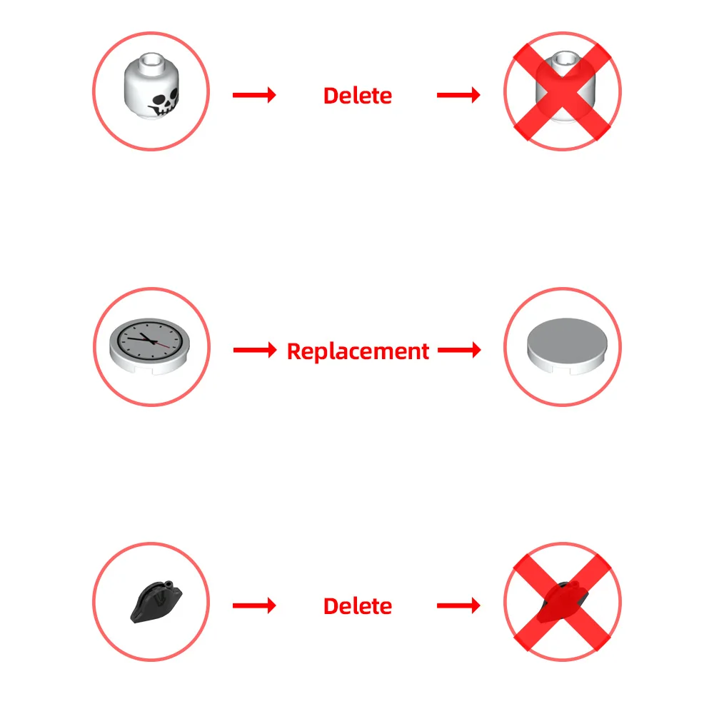 MOC Monsters Haunted Mansion Building Blocks Horror Lovers Creepy Gothic Castle Model Brick Toy for Adults