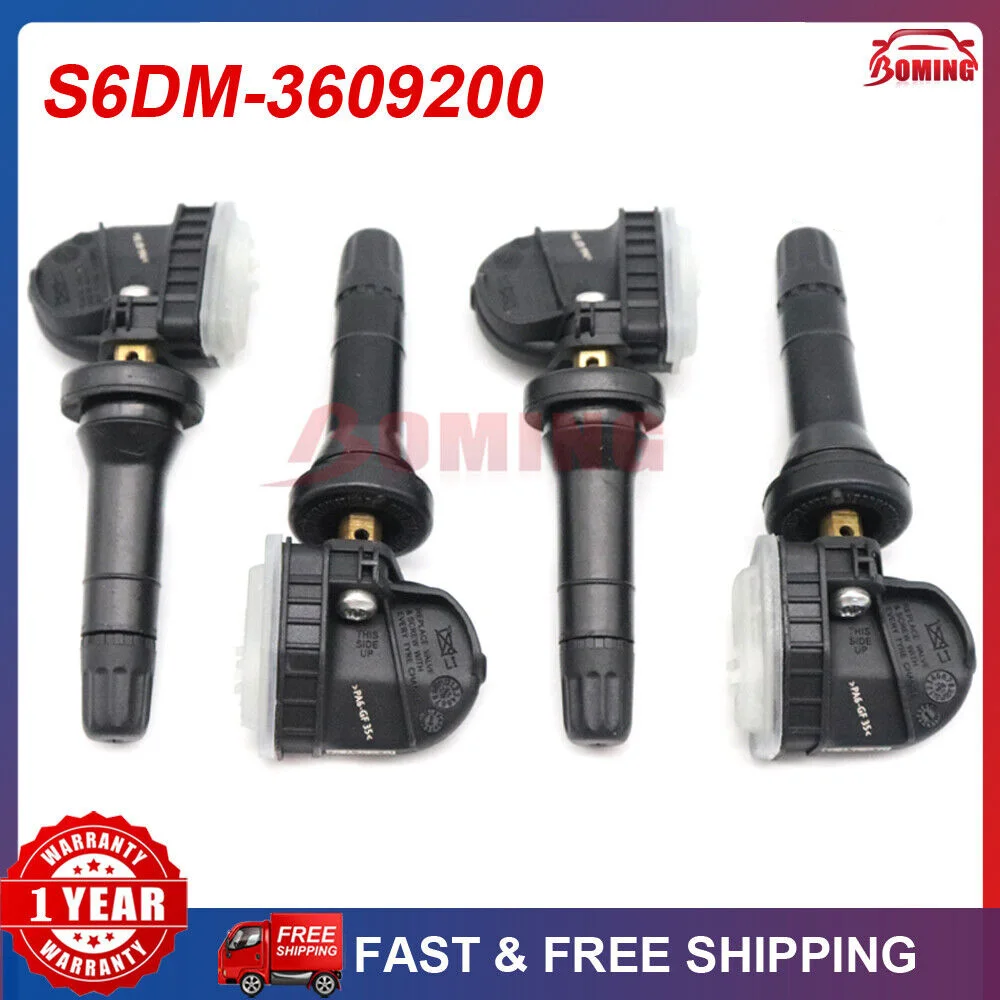 S6DM3609200 Car TPMS Tire Pressure Monitor Sensor For BYD Qin Song Yuan Tang E5 E6 Qin DM Song EV Qin EV Yuan EV Song MAX