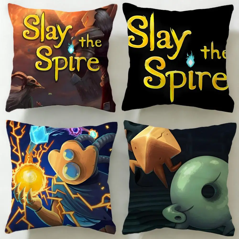 Beliebtes Spiel Slay the Spire Kissenbezug, weicher und leicht zu waschender Kissenbezug – vielseitig einsetzbar für Couch, Bett, Reisen und Büro
