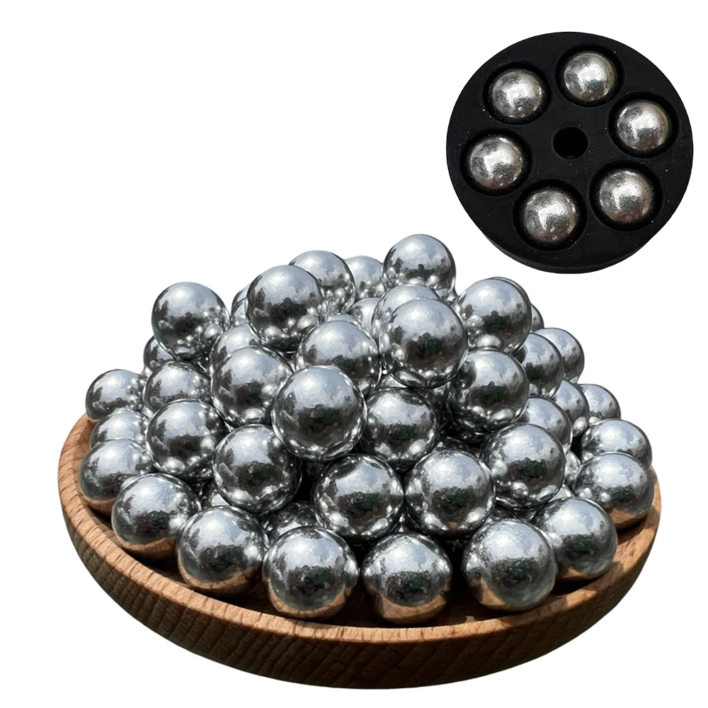 100 Pcs 0.50 Caliber Solid Aluminum ball,2.6 Grams， Fit for t4e TR50 HDR 50