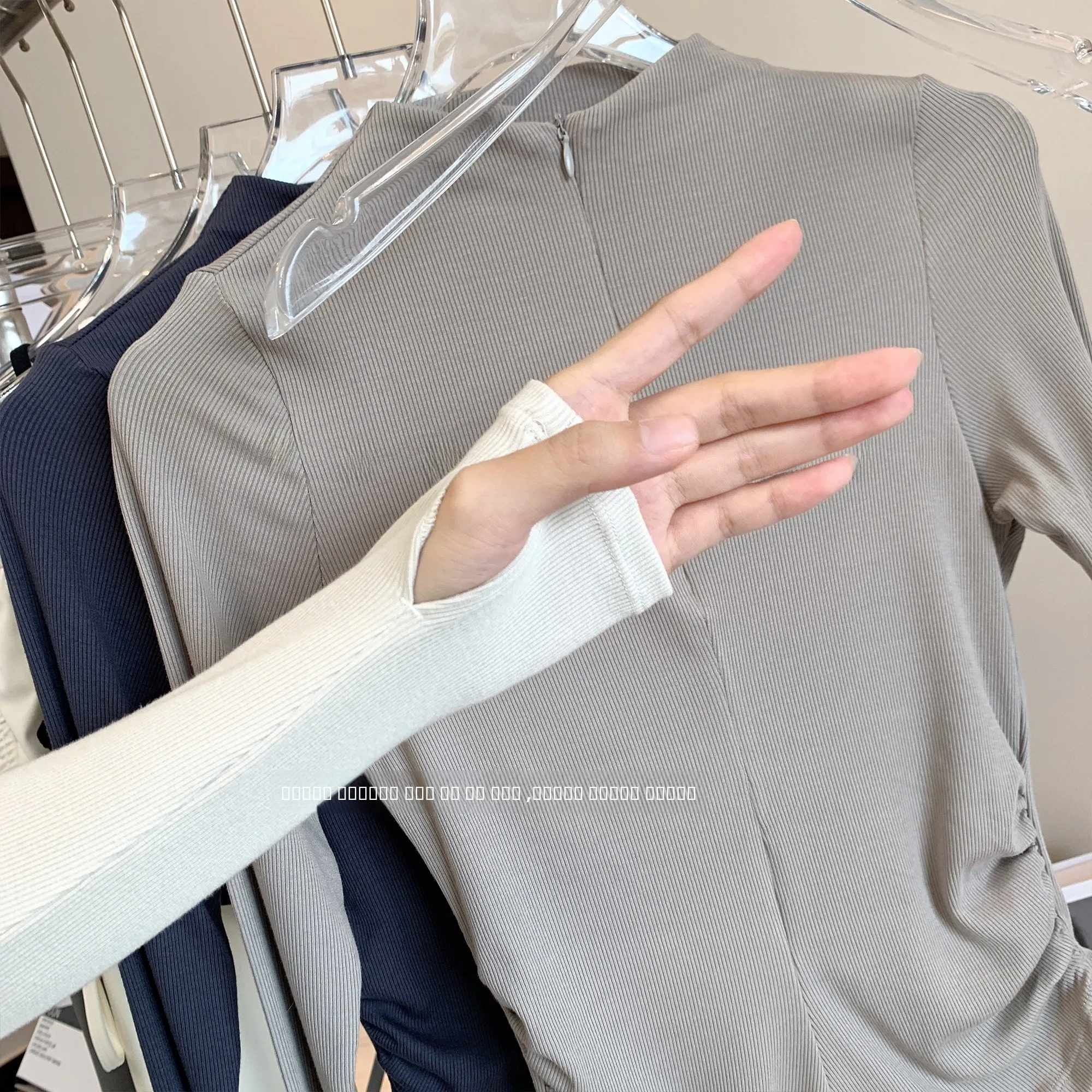 Ropa de Yoga para Mujer, Otoño 2025, Ajustada, Deportiva, Larga, con Cierre Invisible, Informal, Cómoda, Mezcla de Algodón