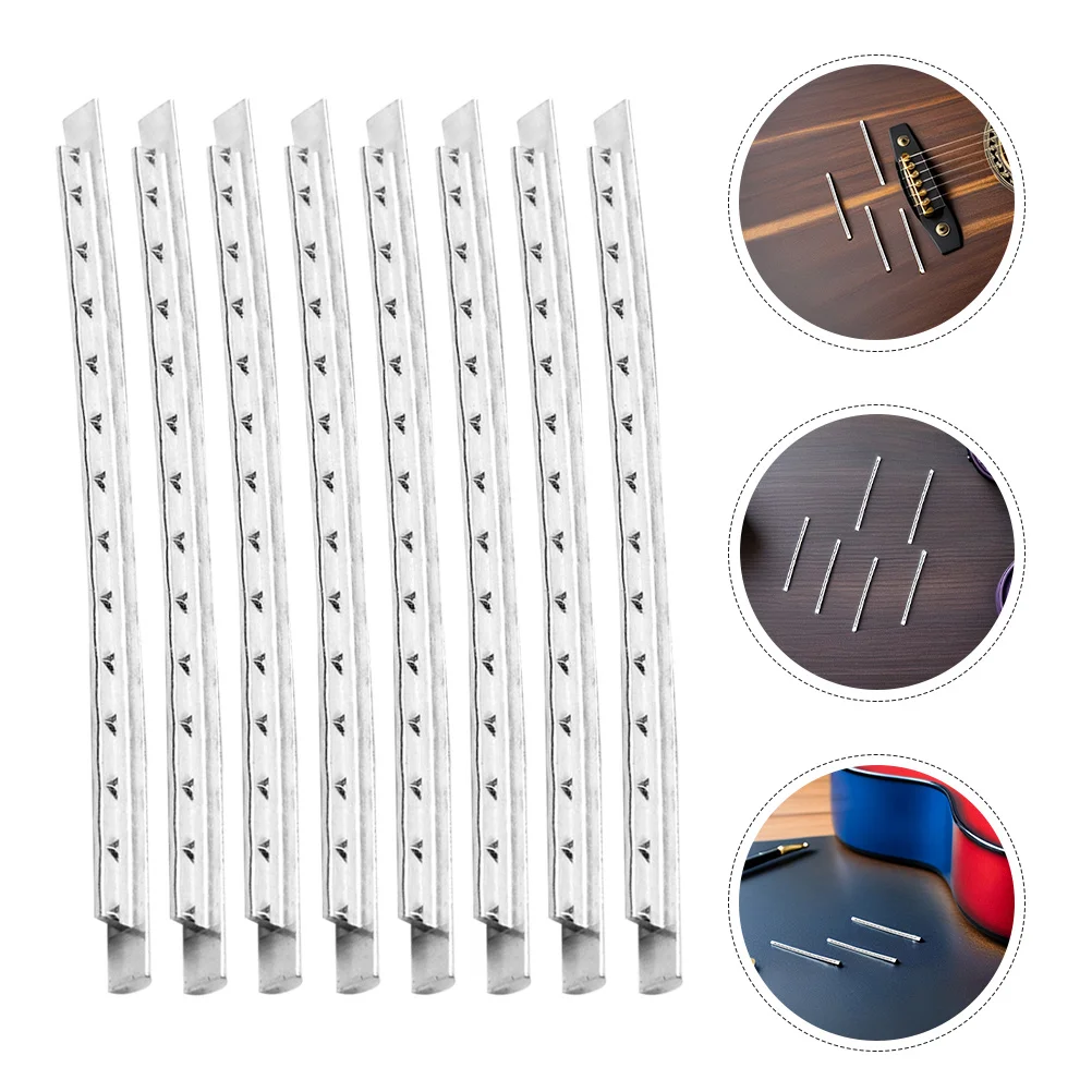 

2Sets Guitar Fret Wire Set Silver 2.9mm Thickness 24 Frets Replacement Parts for Electric Acoustic Guitar Fingerboard Repair