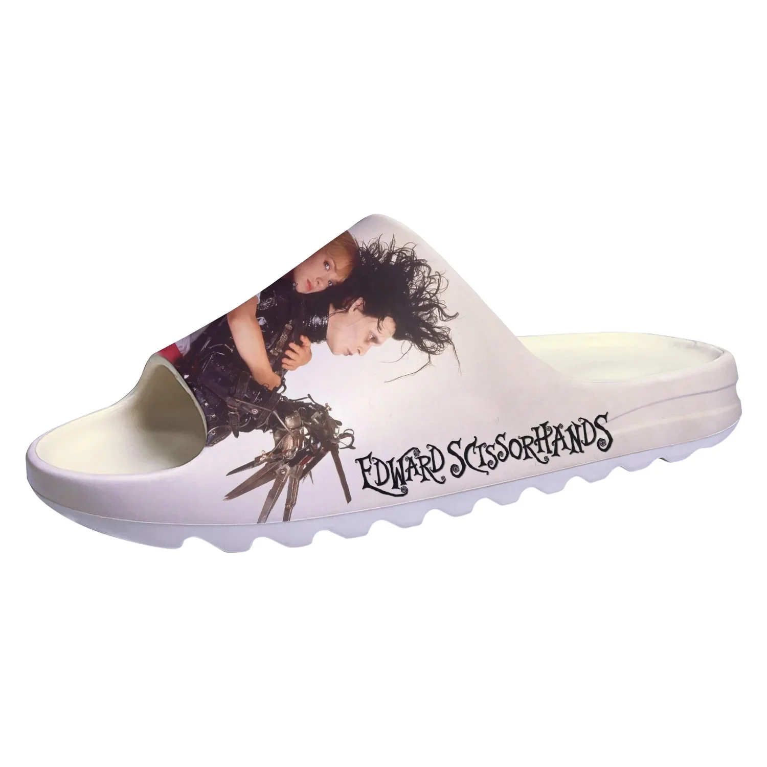 

Edward Scissorhands Movie Soft Sole Sllipers Home Clogs Customized Step On Water Shoes Mens Womens Teenager Sandals