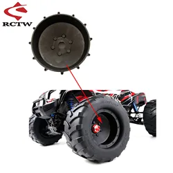 Plastic Wheel Hub Only Fit Tires 220X120mm for 1/5 Rc Car Gas ROFUN ROVAN XLT Traxxas X-MAXX Truck Parts