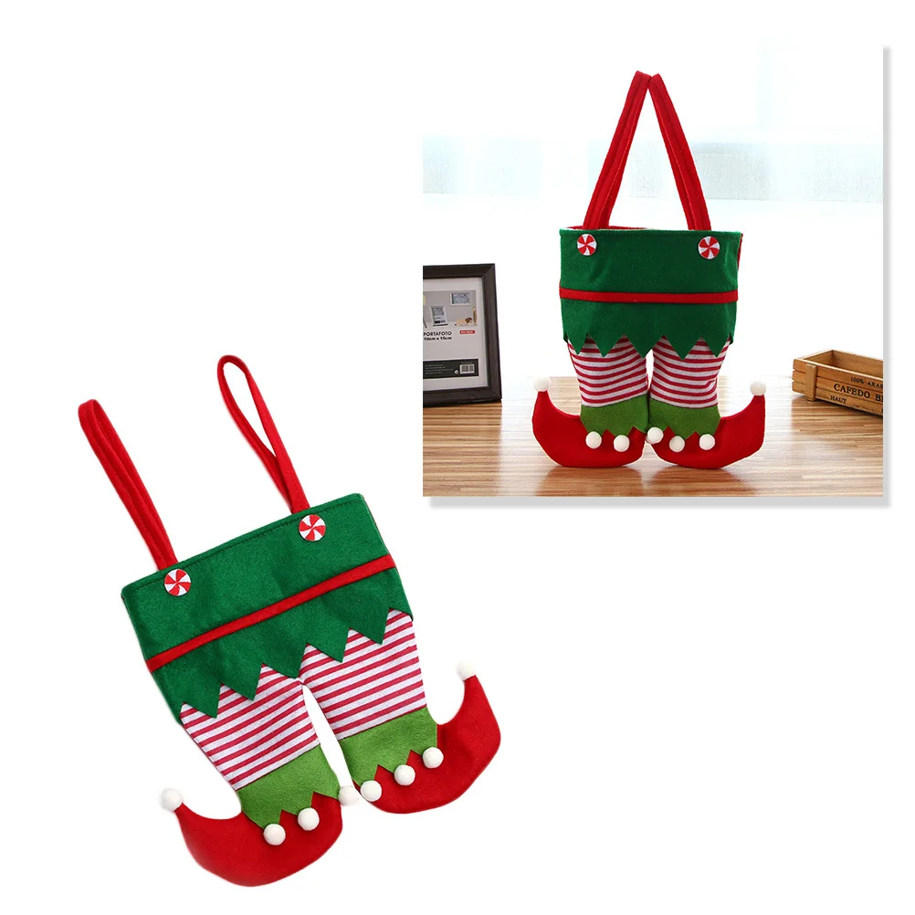 

Red Christmas Candy Bag Large Size Premium Material Cute Design for Home Party and Festival Decorations Christmas Gift Bags