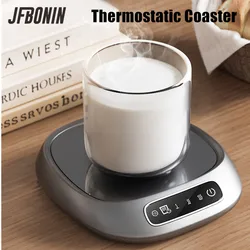 2024 Thermostatic Heating Coaster USB Home Heating Coaster 3-speed Adjustment Heating 55 Degrees Constant Temperature