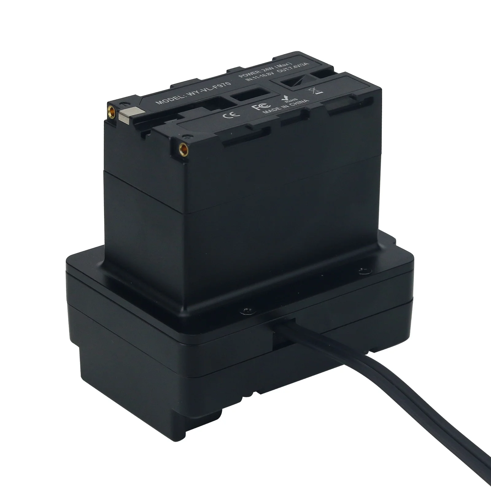 ملحقات التصوير الفوتوغرافي محول CFast إلى SSD NP-F970 إلى بطارية على شكل حرف V Z CAM E2-M4/S6/F6/F8 محول متعدد الوظائف