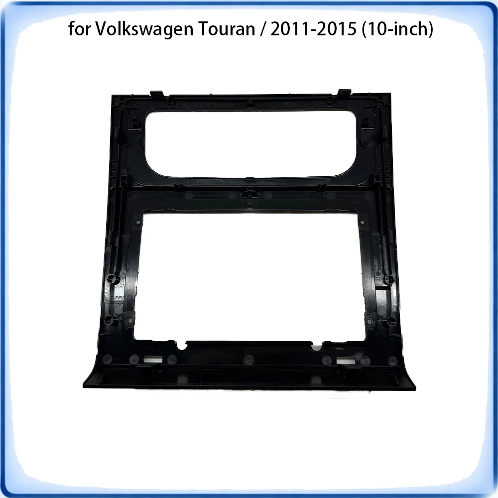 Car Radio Fascia Frame For VW Touran 2011-2015 10 inch Optional Canbus & Wiring Harness Car Accessories Plug & Play view 2