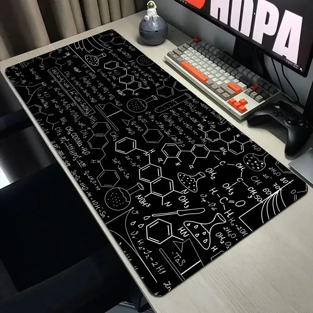 Hot Sell Science Formula Mouse Pad Desk Cute Math Cushion Extended Gaming Keyboard Mats Large Gamer Non-Slip Mausepad 900x400