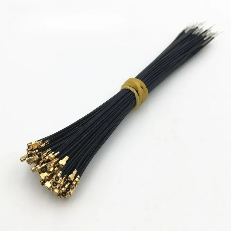 

100 шт. для IPX для U.FL Jack RG0.81 RF соединительный кабель 4th OD 0,81 мм для беспроводного маршрутизатора PCI WIFI 10/15/20/30/50 см