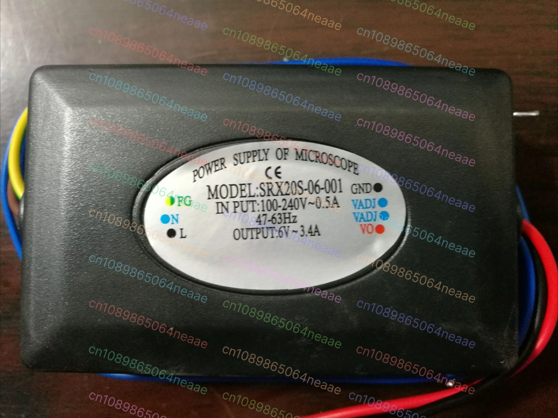 Источник питания для галогенной лампы микроскопа с затемнением серии SRX20S-06-001