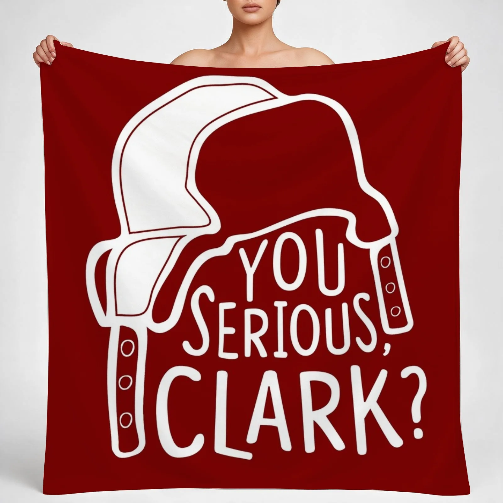You serious, Clark? Cousin Eddie Throw Blanket couch cozy soft plush fuzzy picnic outdoor blanket