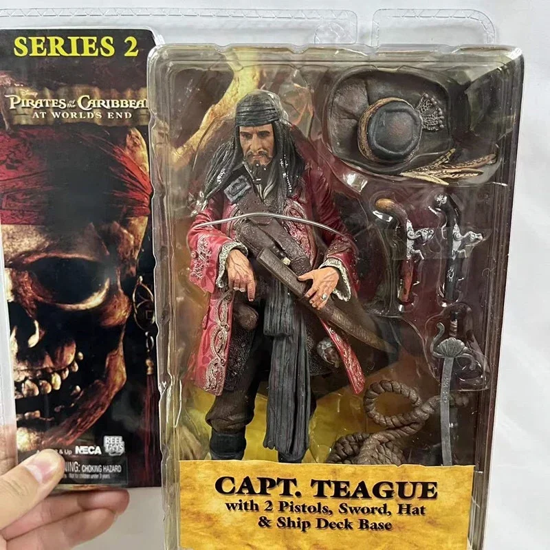 In Stock Shfiguats Pirates Of The Caribbean Captain Jack Sparrow Anime Action Figure Statue Collectable Model Toy Birthday Gift