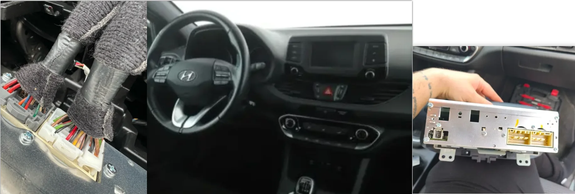 Junsun 360 ° Panoramakamera 8-Kern-Autoradio für Hyundai I30 2017 2018 Kabelloses CarPlay-Display Android Auto Stereo GPS Navi RDS Eingebaute Cloud ESIM 4G – Detail 1