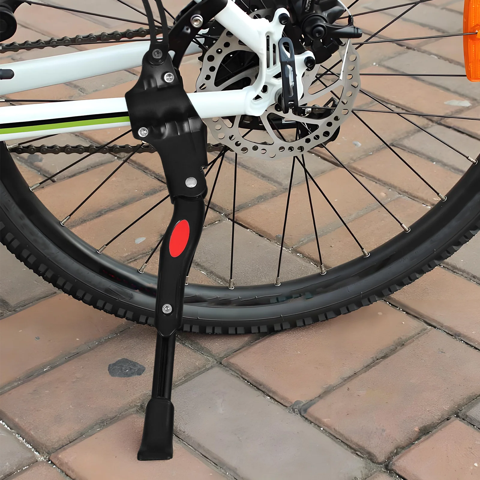 حامل دراجة عالي التحمل وقابل للتعديل للطرق الجبلية، حل آمن لوقوف السيارات على الطرق والجبال القابلة للطي #2