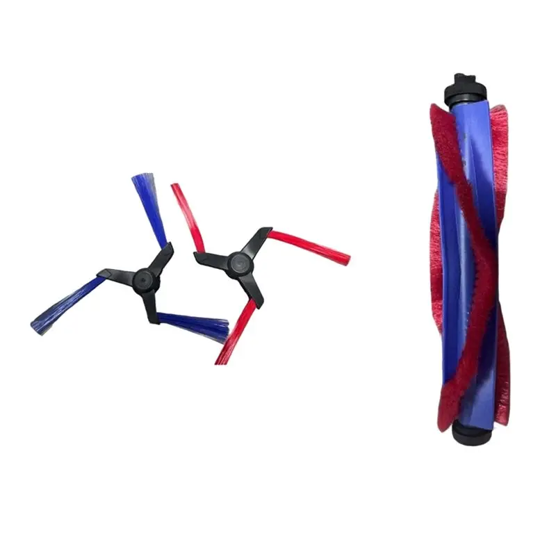 【كرنيفال عيد الميلاد】3 قطعة فرشاة دوارة وفرشاة جانبية بديلة لـ Dyson Spot + فرك AI أجزاء المكنسة الكهربائية الروبوتية الجانب الرئيسي Br