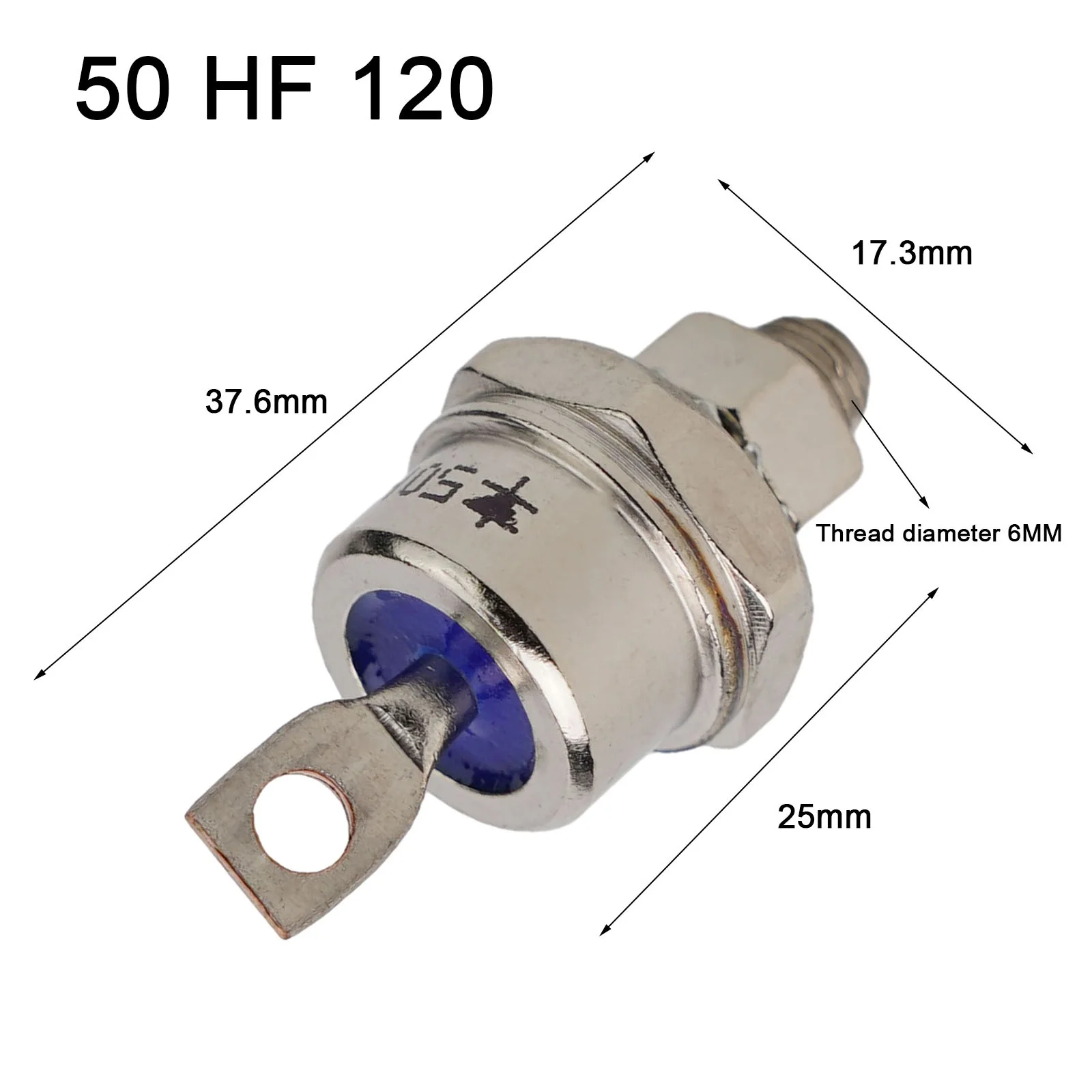 85A/40A/25A 1200V Positive Cathode/Negative Anode Stud Mount Diode Rectifier Diode Accessories Electrical Appliances Testing