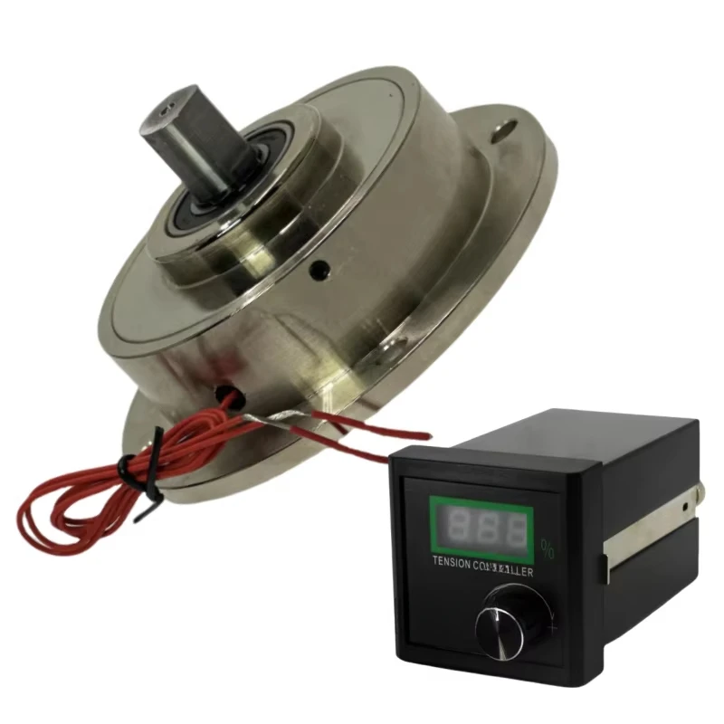 

The electromagnetic brake tension controller regulates the torque of the powder brake.