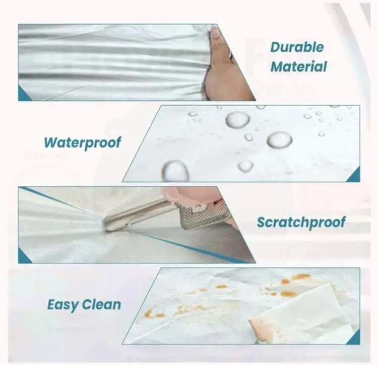 للحماية الخارجية كاملة لرينو داسيا داستر MK2 2017-2023 مقاوم للماء الغبار الخارجي غطاء الثلوج ظلة أغطية السيارات #5