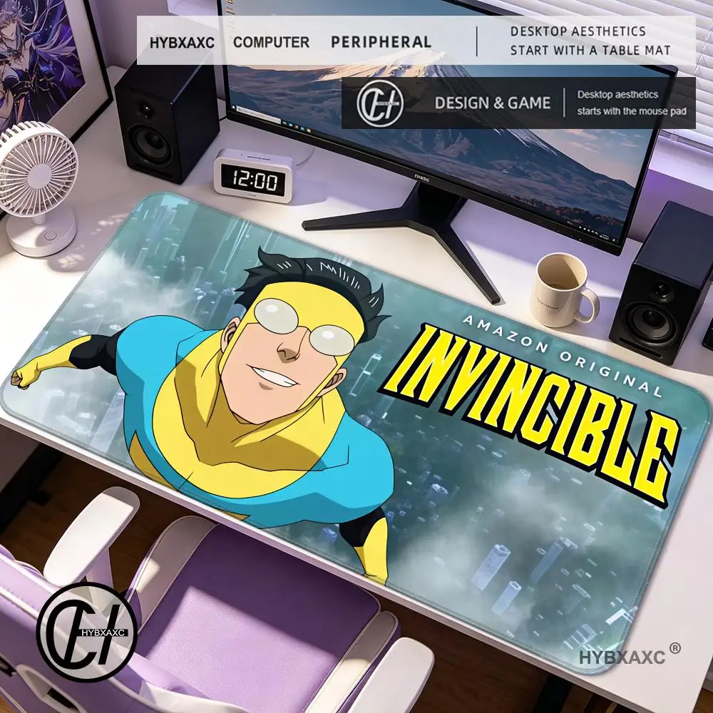 

HYBXAXC Cartoon I-Invincible Mouse Pad Desk Mat Keyboard Ergonomic Rubber Game PC Non-slip Anti-fray Home Custom Best Price