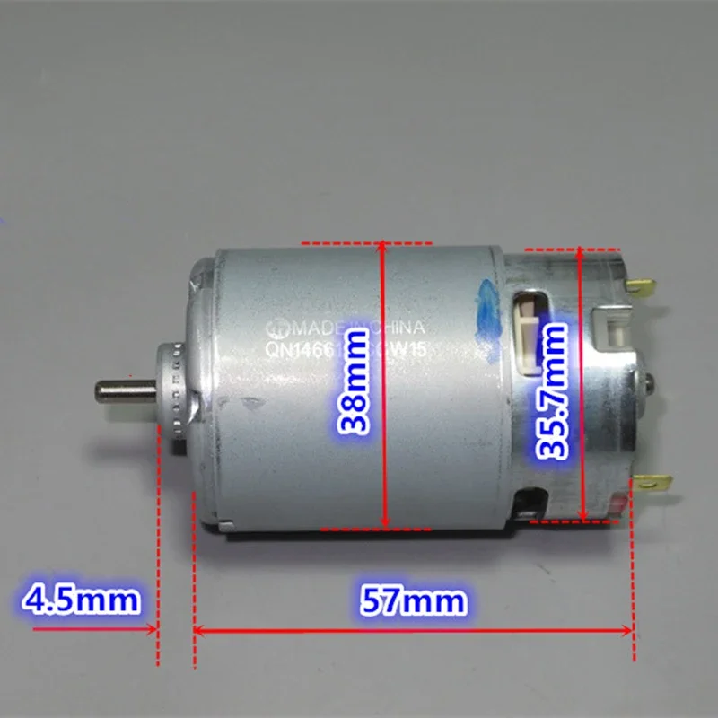 MABUCHI RS-550PC-7525  Motor DC 10.8V 12V 14.4V 18V High Speed Power 550VC Motor for Electric Cordless Drill Screwdriver