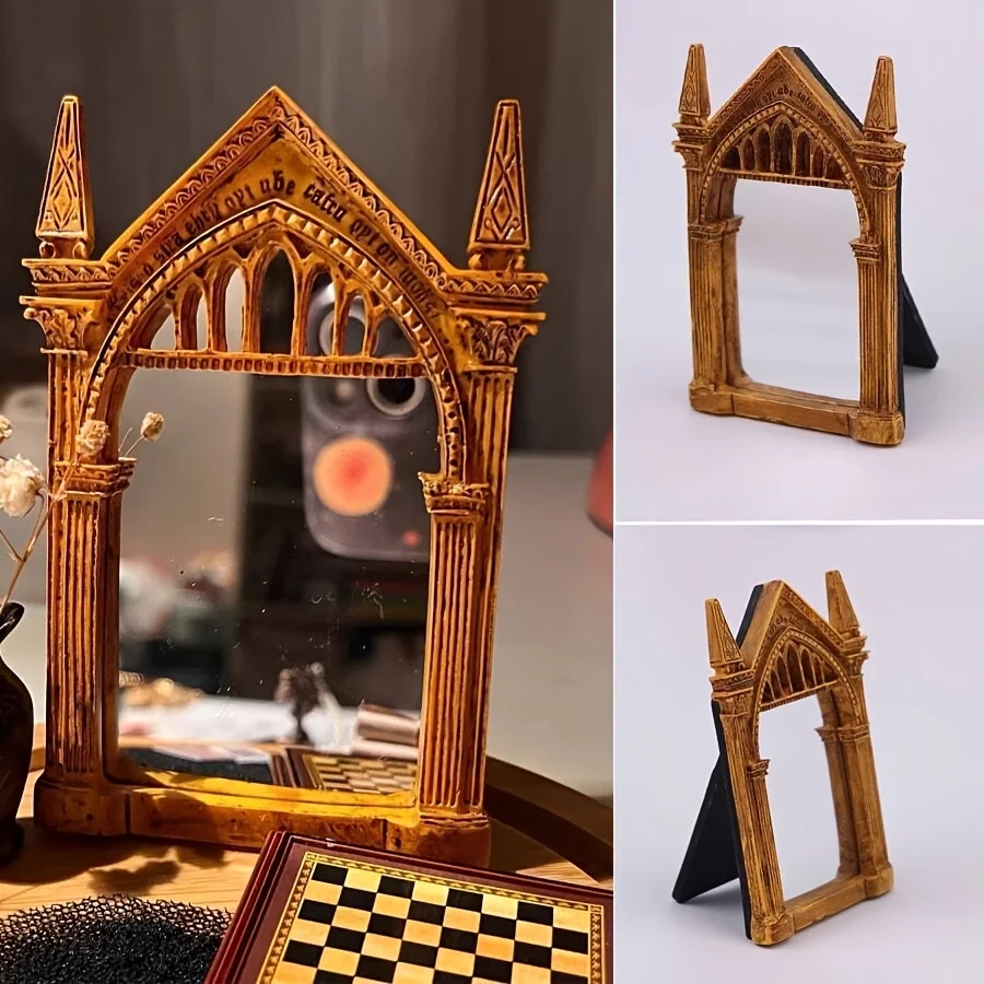 

Mirror Of Erised Standing Bookshelf Decor Wizarding Witchy Items Magical Objects Wizard Home Decor Fantasy Gift