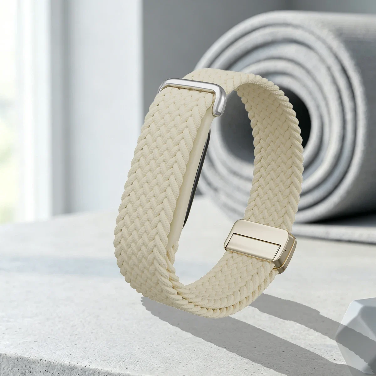 Nylon-Geflechtband für Google Fitbit Air Armbänder Fitness-Ersatzband Magnetisches Armband für Google Fitbit Air Sport-Armband – Detail 2