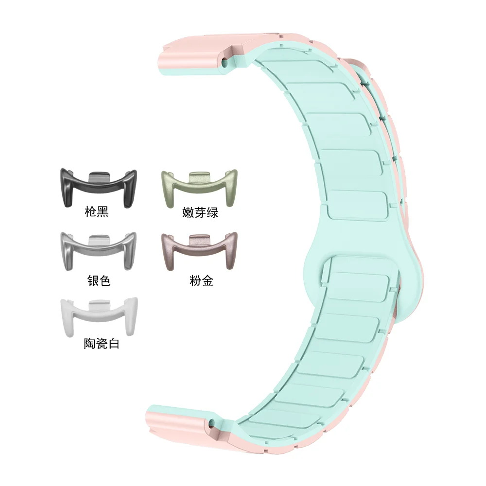 

Magnetic Loop Band for Xiaomi Mi Smart Band 8 9 10/9 10 Ceramic Edition Bracelet Armor Style Quick Release Breathable Sport Band