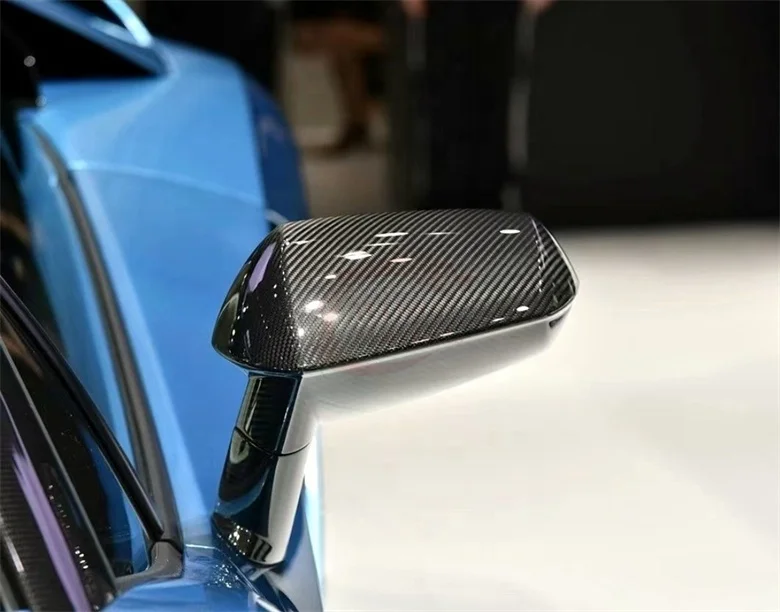 For Lamborghini Huracan LP610 LP580 LP640 EVO dry carbon fiber side mirror rearview mirror