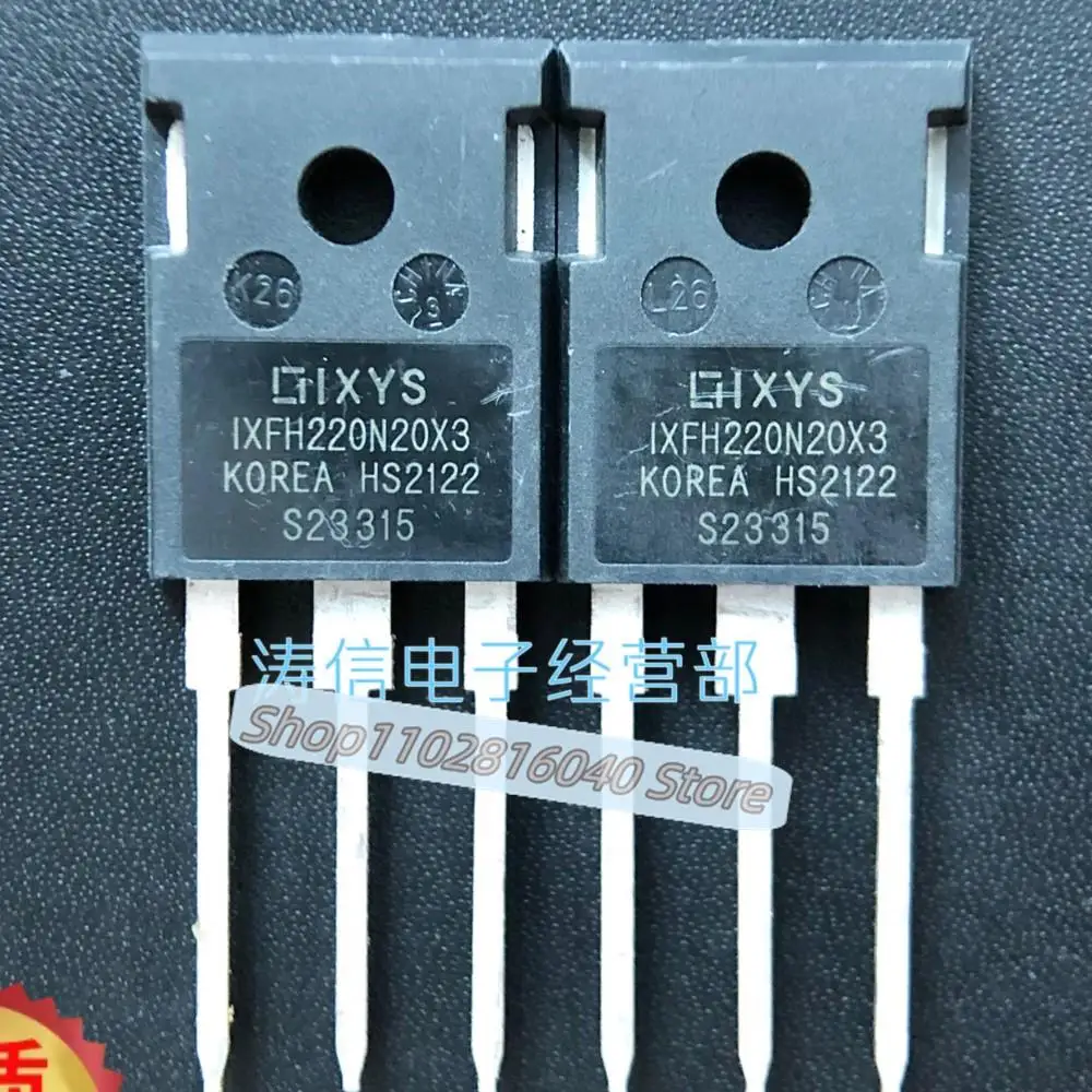 

10PCS/Lot IXFH220N20X3 MOS TO-247 200V 220A Best Quality Imported Original