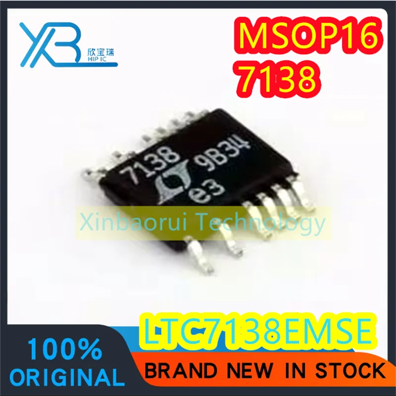 (1/10piece) LTC7138EMSE LTC7138 Parts Logo 7138 MSOP-16 DC-DC Power Supply Chip 100% Brand New Original Electronics Spot