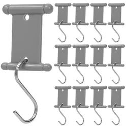 10/1Pcs S Shaped Camping Awning Hooks Clips Car RV Tent Hangers Light Hangers with Holes for Caravan Camperb Accessories