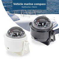 3set Outdoor Marine Boat Magnetic Compass for Navigation Sea Pivoting Marine Compass Compass Marine Navigation Guide