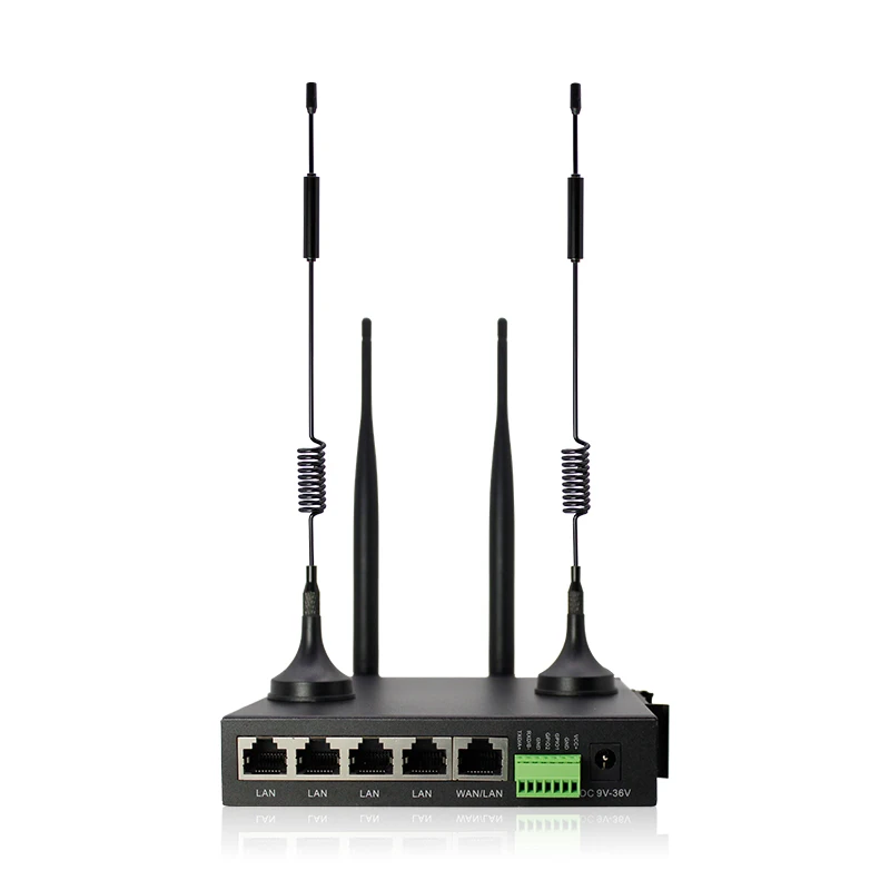 برنامج إنجليزي قابل للتخصيص 300 ميجابت في الثانية جدار الحماية الصناعي Vpn أجهزة التوجيه 4G Lte مودم واي فاي لاسلكي جهاز توجيه 4G صناعي