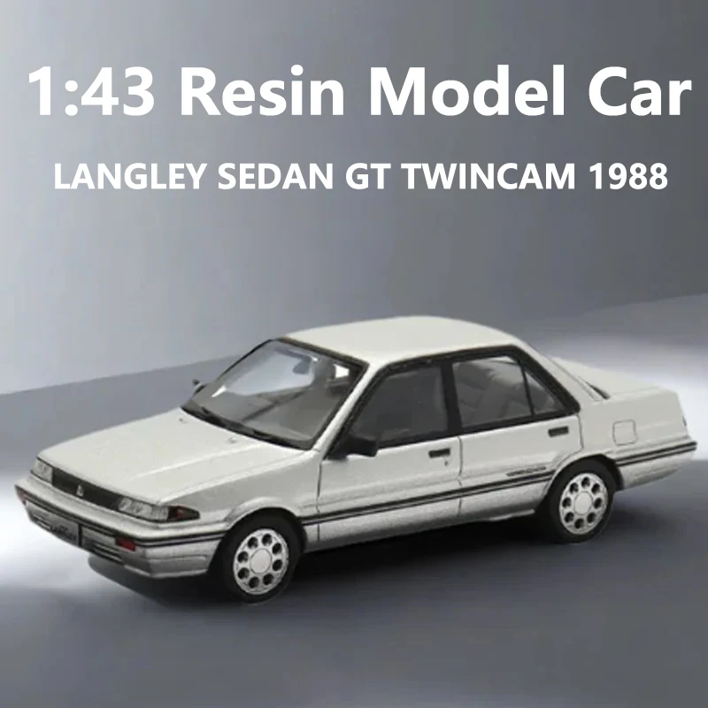 

Масштаб 1:43, модель автомобиля LANGLEY SEDAN GT TWINCAM 1988, издание, литая под давлением смола, высокая имитация автомобиля, игрушки, коллекционные украшения