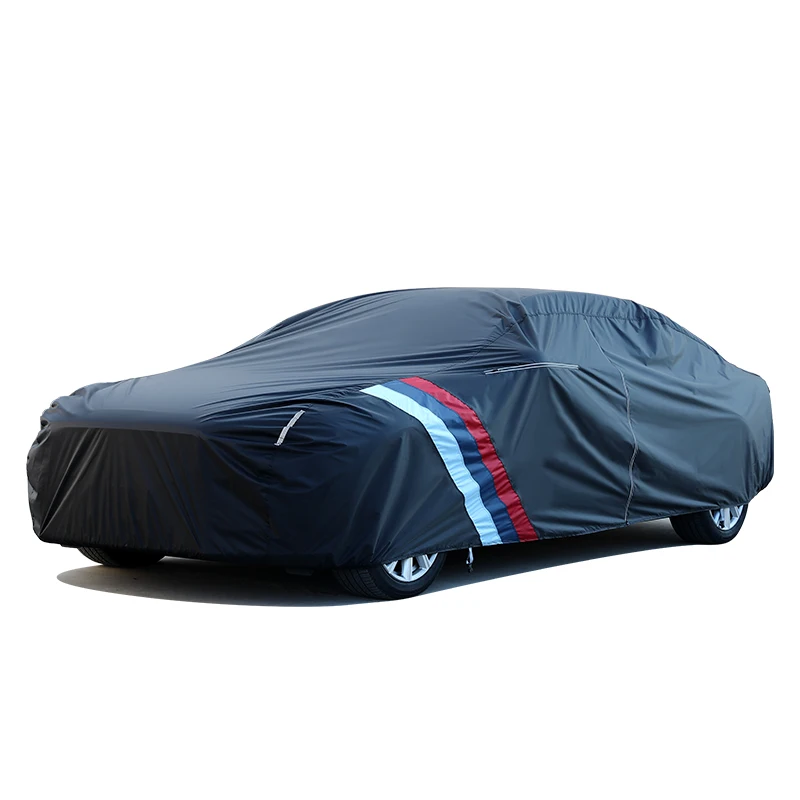 

High Quality Thickened SUV Rain Cover Waterproof and Fireproof Universal Car Cover Convenient Tent Covering for Wholesale