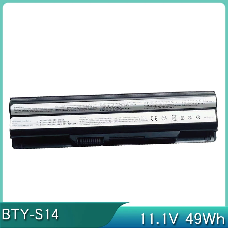 Новый аккумулятор для ноутбука BTY-S14 15, для MSI CR650 CX650 FR400 FR600 FR610 FR620 FR700 FX400 FX420 FX600 FX603 FX610 FX620 FX620DX FX70