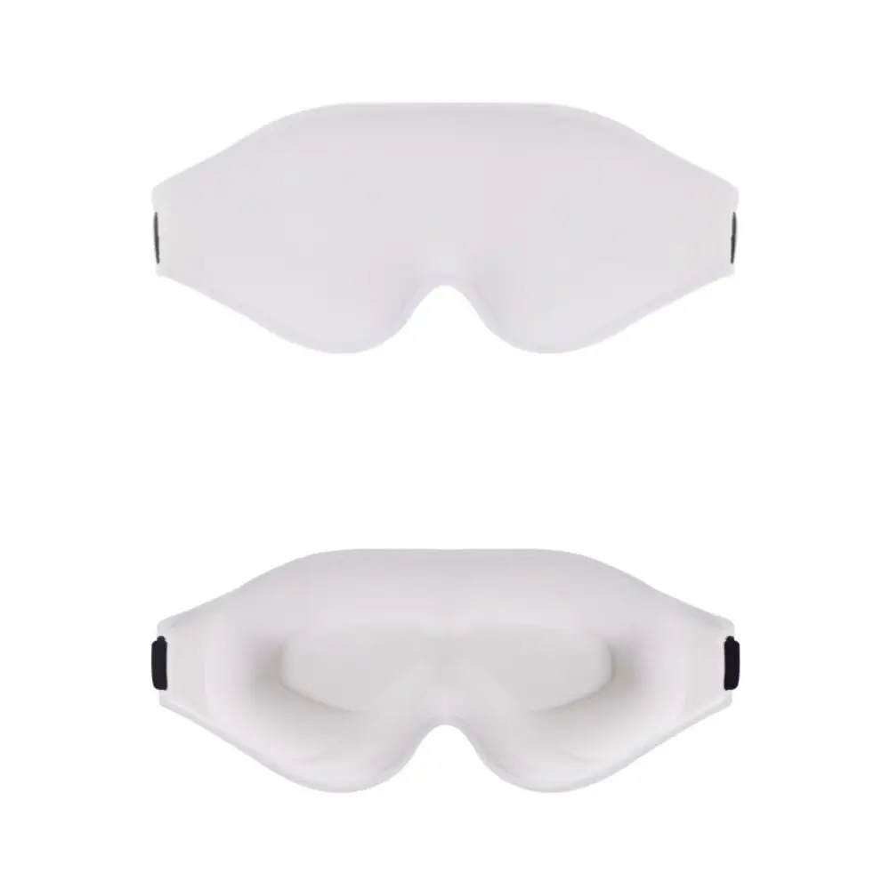 3D Blackout Eye Mask Deep Contoured No Pressure Blindfold Eyepatch Breathable Light Blocking 3D Sleep Eye Shade Rest Aid