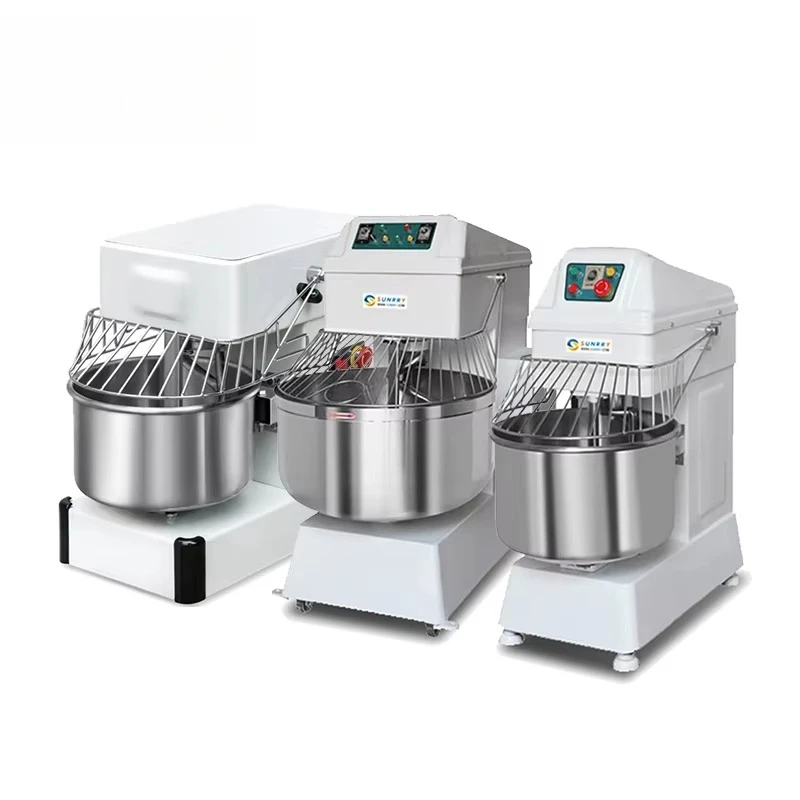 25kg Bread Mixer Machine Commercial Dough Mixer 75kg 100 Kg Cake Mixer Industrial Flour Kneader