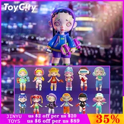 Original Laura Cyberpunk Series Blind Box Toy Confirm Style Cute Animal Anime Figure Collection Designer Doll Girl Birthday Gift