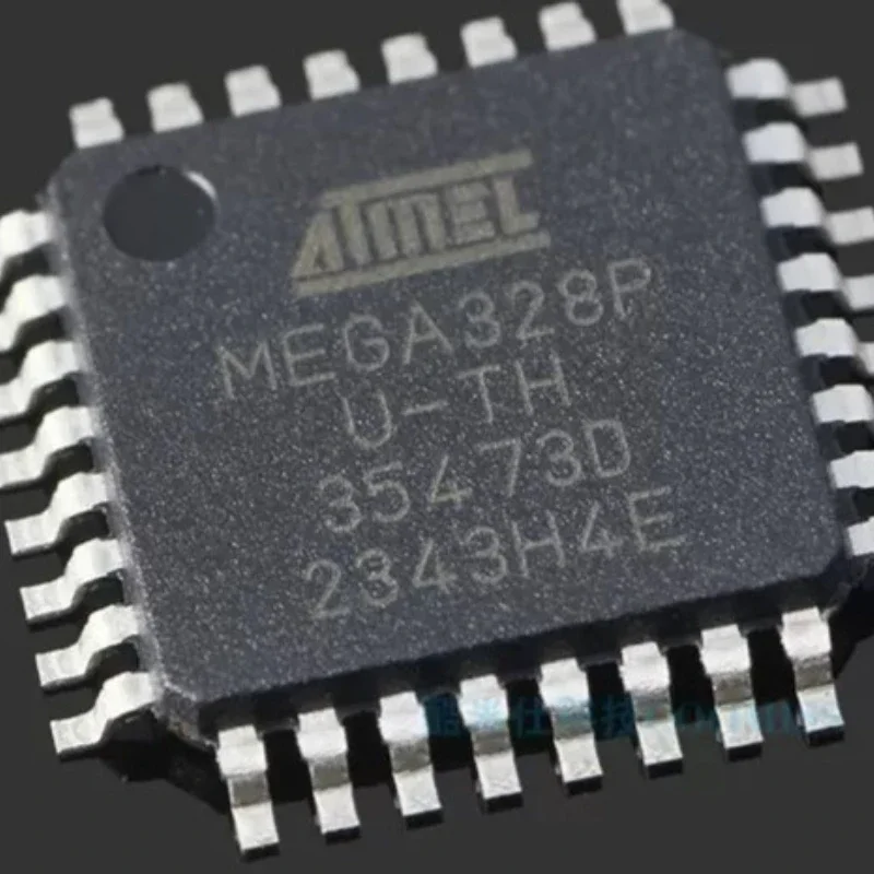 ATMEGA328P-AU 8-bit Microcontroller Low Power MCU Chip Suitable for Embedded Systems, Electronic Control Modules and DIY