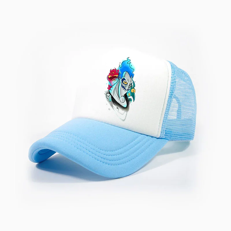 Disney Hercules Hades Cartoon Baseball Cap Kids Sports Caps Hat High Quality Sun Hats Baseball Cap Children Peaked Caps Hat Gift