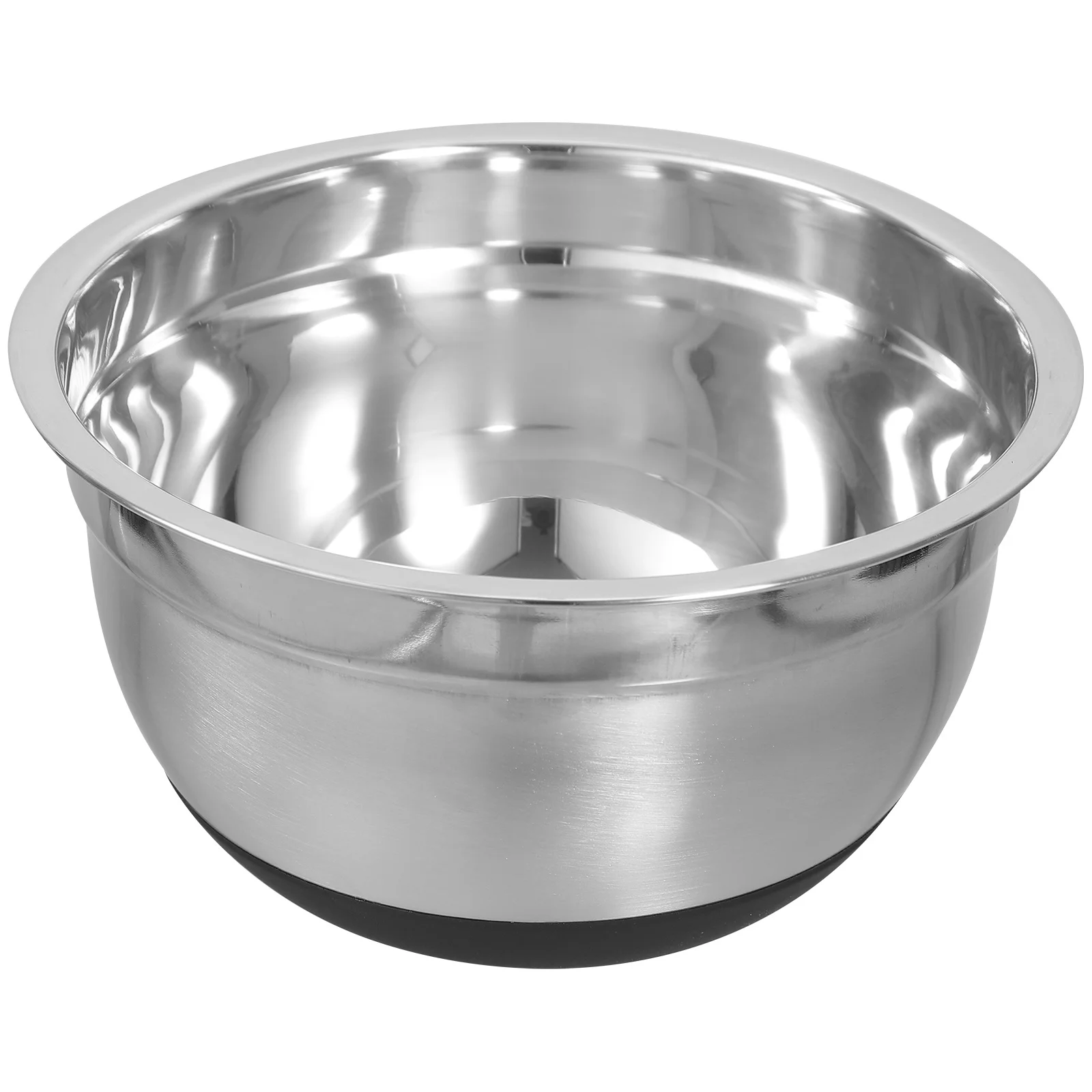 

Stainless Steel Mixing 304 Large Salad Baking Dough Prep Bowl Kitchen Accessory Food Storage Cooking Thick Bowl